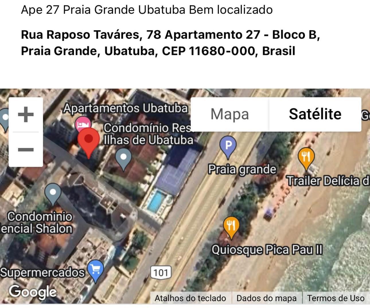 Ape 27 Praia Grande Ubatuba Bem Localizado Exteriér fotografie